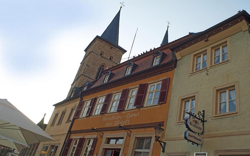 Hotel Weinstube Am Markt Gerolzhofen Kültér fotó